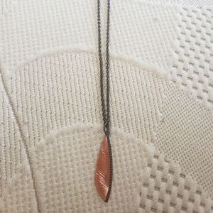 Montana Silversmiths Copper Feather Necklace